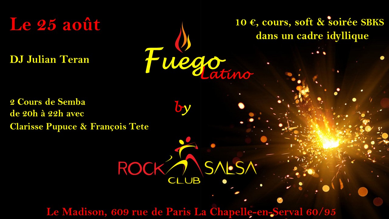 Soirée Fuego Latino By RNSC